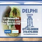 Business 19 image DELPHI GREEK RESTAURANT AND BAR Restaurant and Bar in Los Angeles CA