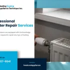 Business 2 image HEATING, COOLING & APPLIANCE TECHNIQUE INC Service in San Jose CA