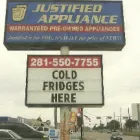 Business 4 image JUSTIFIED APPLIANCE Used Major Appliances in Houston TX
