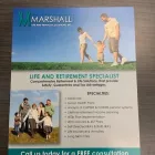 Business 5 image MARSHALL LIFE AND FINANCIAL SOLUTIONS INC Life Insurance Agency in Redlands CA