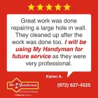 Business 9 image MR. HANDYMAN OF PLANO in Plano TX