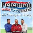 Business 8 image PETERMAN HEATING, COOLING & PLUMBING INC. Air Conditioning Contractor in Indianapolis IN