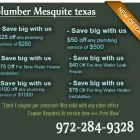 Business 1 image PLUMBER MESQUITE TEXAS Plumbers in Mesquite TX