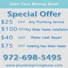Business 1 image PLUMBING IRVING TEXAS Plumbers in Irving TX