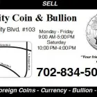 Business 1 image SUN CITY COIN & BULLION Supplies in Las Vegas NV