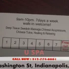 Business 37 image U SPA Reflexologists in Indianapolis IN