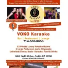 Business 32 image VOKO KARAOKE BAR & RESTAURANT Wine Bars in Tustin CA