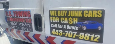 Business 3 image D.C TOWING AND JUNK CARS Vehicle Transportation Service in Baltimore MD