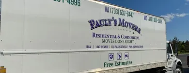 Business 23 image PAULY'S MOVERS Relocation Services in Baltimore MD