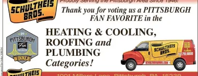 Business 7 image SCHULTHEIS BROS. HEATING, COOLING & ROOFING Heating and Cooling Replacement in Pittsburgh PA
