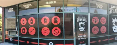 Business 2 image SHOP STRANGE Screen Printing in Portland OR