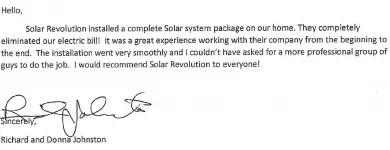Business 12 image SOLAR REVOLUTION Utilities in Folsom CA