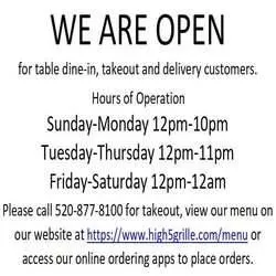 Business 22 image HIGH 5 GRILLE