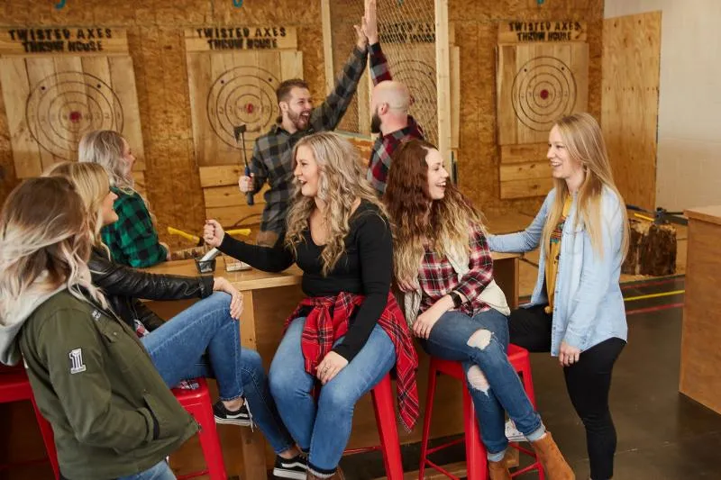 Business 1 image TWISTED AXES THROW HOUSE