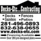 FENCE -ETC.CONTRACTING: FENCE, DECKS, PATIOS, PERGOLA, PRESSURE WASHING